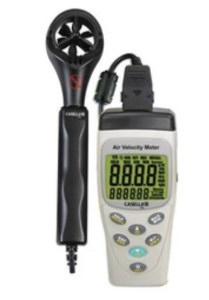 Digital Air Velocity Meter with Temperature & Humidity Measurement