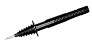 Pin Probe Black CAT II 1000V