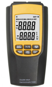 Dual ways thermocouple meter VA8060