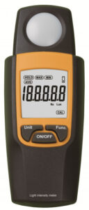 Luxmeter with sensor rotation VA8051
