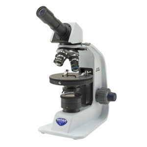 B-150P-MRPL Monocular polarizing microscope, 400x, PLAN, multi-plug