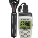 Digital Air Velocity Meter with Temperature Measurement