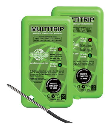 MULTITRIP Green Multiuse Logger, 8k, Internal Sensor