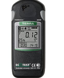 Dosimeter-radiometer MKS-05 "TERRA" with case and Bluetooth module