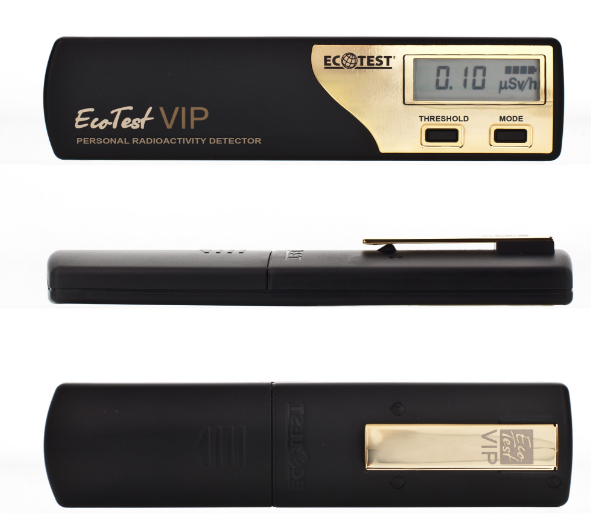 Personal radioactivity detector “EcotestVIP”