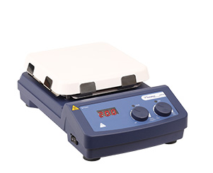 Analog magnetic stirrer heating up to 550 C°, glass ceramic surface, incl. Temp. Sensor PT-1000 RSM-E320