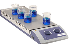 10-channel magnetic stirrer with heating