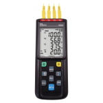 Certified 4 Channel Datalogging Thermometer