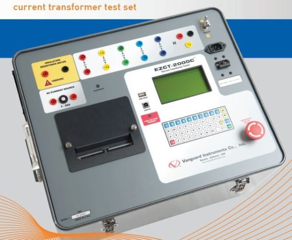 EZCT-2000C Current Transformer Test Set with 2000 VAC excitation voltage