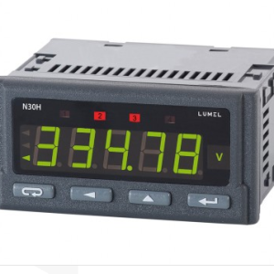 PROGRAMMABLE DIGITAL METER OF D.C. CURRENT, D.C. VOLTAGE