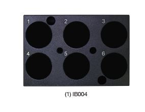 6 WELL BLOCK FOR INCUBATOR