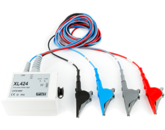 XL424 three-phase voltage data logger