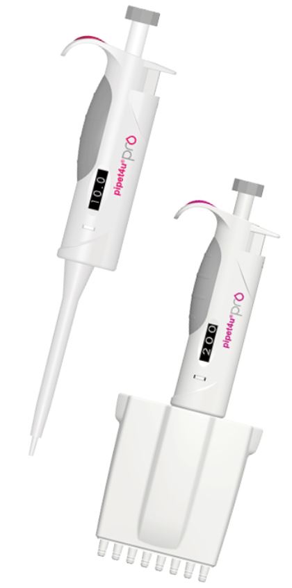 Pipet4u® Pro Manual Multi Channel Pipettes