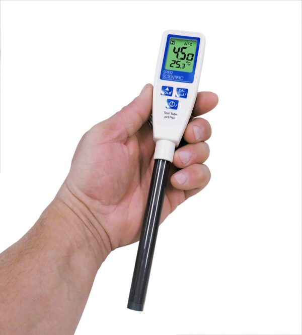 Test Tube pH Pen Flat