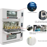 SH scientific programmable stackable incubator shakers