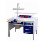Single Worker Dental Lab Table