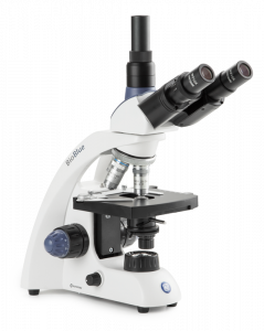 Euromex BB.4243-P-HLED BioBlue Trinocular Polarization Microscope with SMP 4/10/S40/S60x Objectives and LEDhalogen Illumination