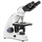 Euromex BB.4260 BioBlue Binocular Microscope SMP 4/10/S40/S100x Objectives with mechanical stage and 1 W NeoLED cordless illumination