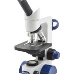 B-61 Monocular brightfield microscope, 400x, multi-plug Monocular brightfield microscope