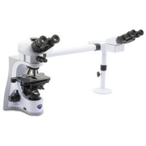 B-510-2 Trinocular discussion microscope, 1000x, IOS PLAN, 2-head, multi-plug Trinocular discussion microscope