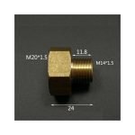 Adapter, M20x1.5 male to M14x1.5 female