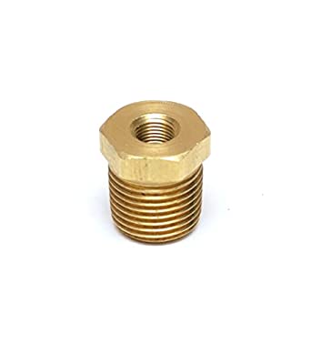 Adapter, 1/2NPT male to 1/8NPT female