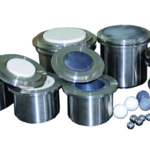 Safety Closure Device for Jars, Zirconium oxide, Agate, Aluminum oxide and Tungsten carbide 125ml