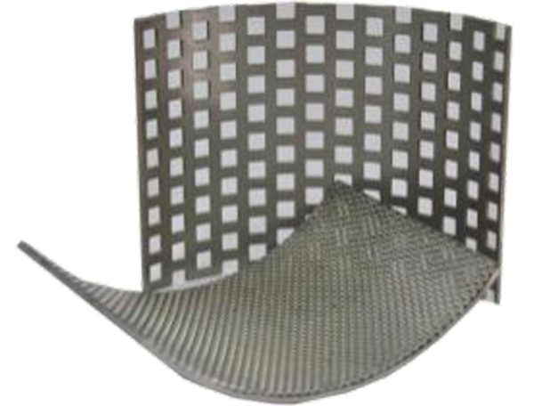 Bottom Sieves of Steel for Grinding without Heavy-metal Contamination, Square holes, 10.00 mm