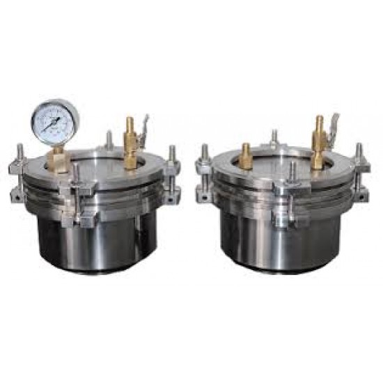 Planetary Ball Mill BM40/BM6 Pro Pressure and temperature measuring system(PTM) Grinding jar stainless steel, 250ml