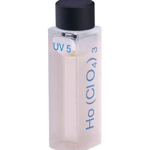 Holmium Oxide Filter Wavelength accuracy measurement for Spectrophotometer