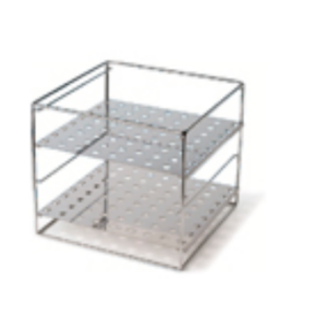 Support with 2 shelves