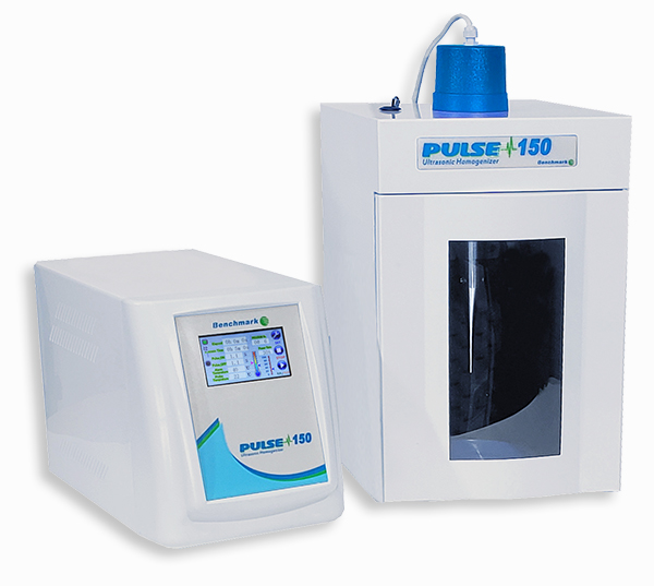 Pulse 150™ Ultrasonic Homogenizer with 6mm horn and soundproof box, 120V