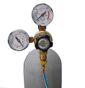 Optional CO2 gas regulator 