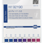 pH test strips, pH‑Fix 1.7–3.8, fixed indicator