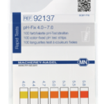 pH test strips, pH‑Fix 4.0–7.0, fixed indicator