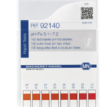 pH test strips, pH‑Fix 5.1–7.2, fixed indicator